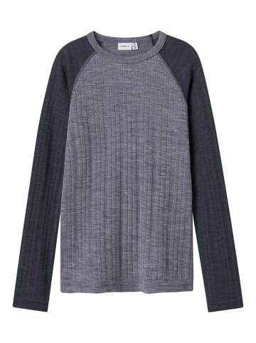 name it Oberteil mit langen Ärmeln in Folkstone Gray