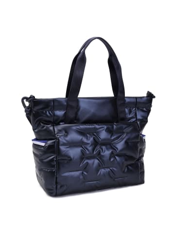 Hedgren Cocoon Puffer Shopper Tasche 34 cm in peacoat blue