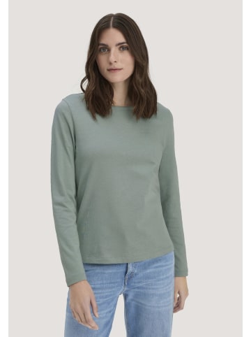 Hessnatur Shirt in mattgrün