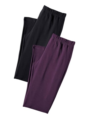 Vivance Active Caprileggings in 1x beere, 1x schwarz