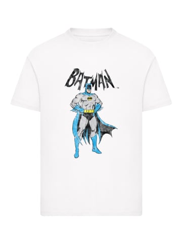 F4NT4STIC T-Shirt The Batman Vintage in weiß