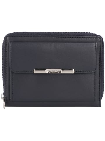 Esquire Helena Geldbörse Leder 12 cm blau