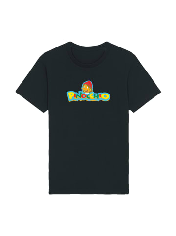 F4NT4STIC T-Shirt Pinocchio LOGO in schwarz