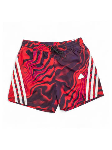 adidas Shorts FI Future Icons AOP All Over Print in Rot