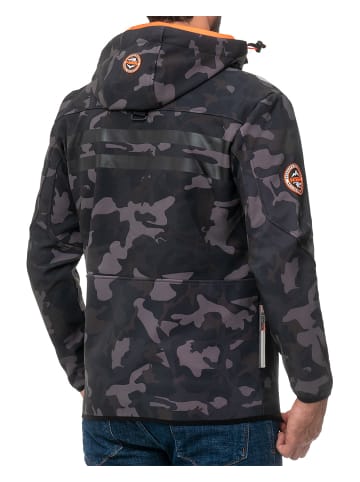 Geographical Norway Jacke S in Black-Orange