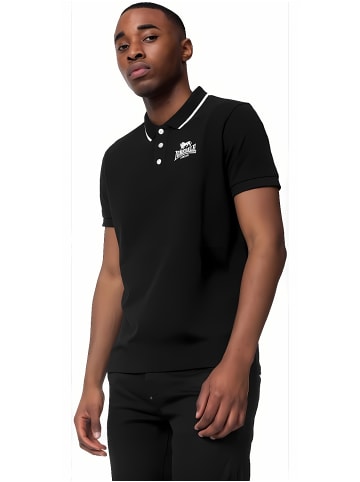 Lonsdale Polo "Ballygalley" in Schwarz