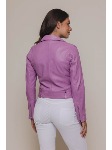 RINO&PELLE Kunstlederjacke für Damen in Lila