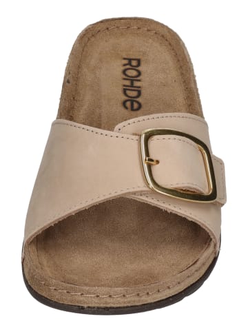 ROHDE Pantoletten RODIGO-D 5875 in natur