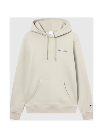 Champion Longsleeve Hooded Sweatshirt in Beige801
