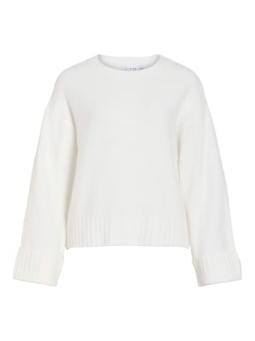 Vila Strickpullover in White