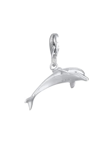 Nenalina Charm 925 Sterling Silber Delfin in Silber