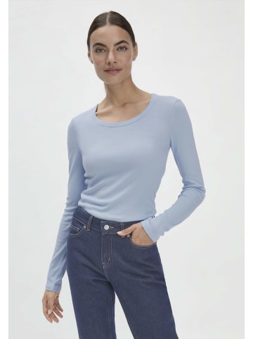 Hessnatur Langarmshirt in himmelblau