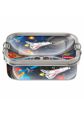 Step by Step Edelstahl Lunchbox 18 cm in sky rocket rico