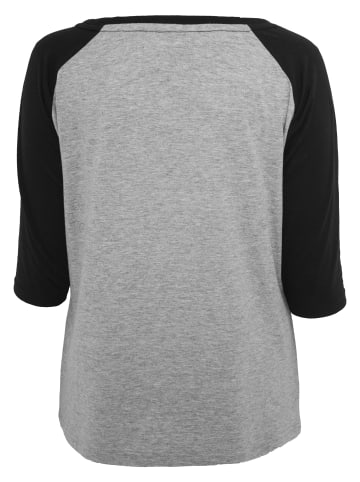 Urban Classics Longsleeves in gry/blk