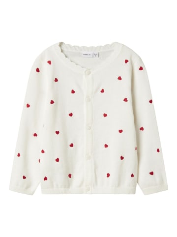 name it Strickjacke in Cloud Dancer