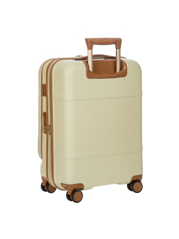 BRIC`s Bellagio 4 Rollen Kabinentrolley 55 cm mit Dehnfalte in creme