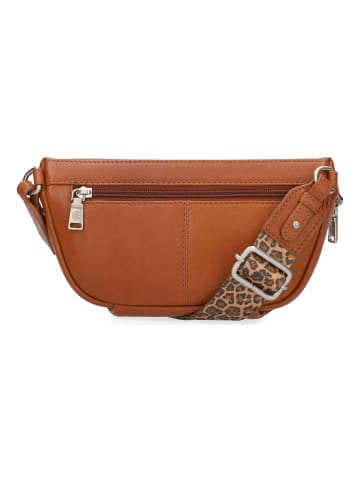 Jekyll & Hide Gürteltasche Leder 20 cm in tan