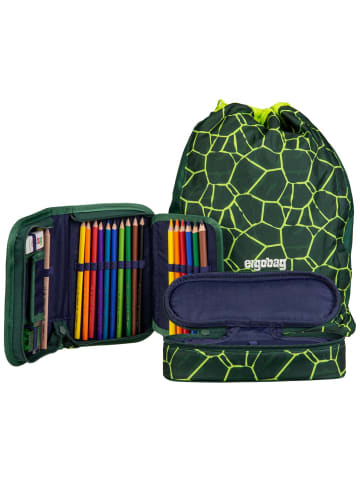 Ergobag Schulranzen cubo Set in BärRex