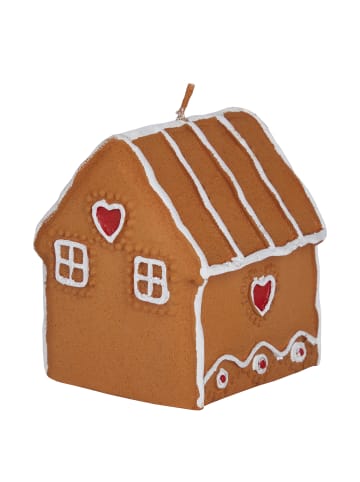 Butlers Kerze X-MAS Lebkuchenhaus in Braun