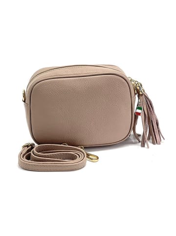 Florence Leder Umhängetasche Florence Tasche rosa ca. 21cm