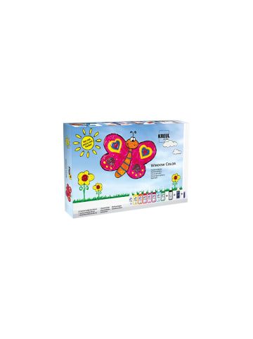 KREUL Bastelset Window Color Set mit extra viel Farbe
