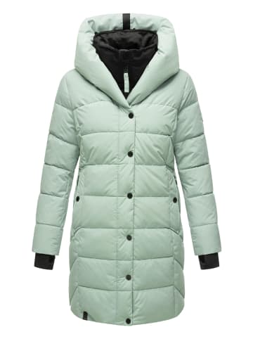 Navahoo Steppmantel Knutschilein in Smokey Mint