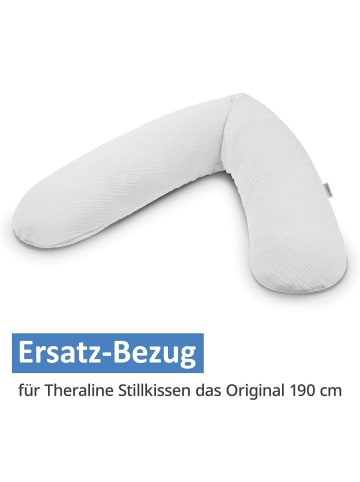 Theraline Ersatzbezug für Stillkissen Das Original in grau