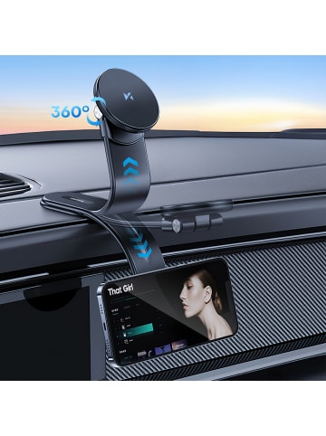 Wozinsky WCZ2Y2S Magnet Autohalterung 15W Cockpit Schwarz