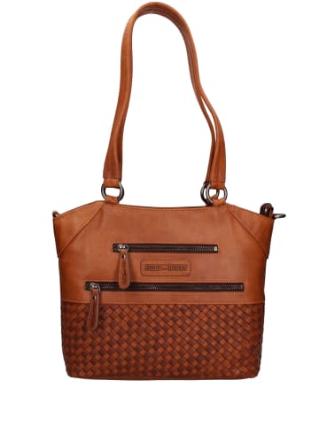 Hill Burry Schultertasche in BROWN
