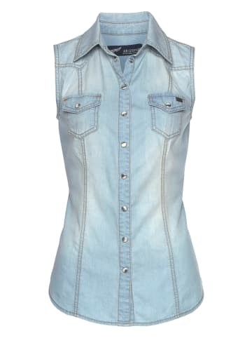 ARIZONA Jeansbluse in bleached