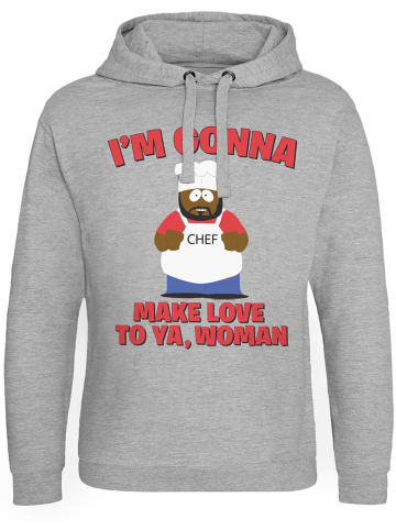 South Park Hoodie "I'm Gonna Make Love To Ya" in Grau