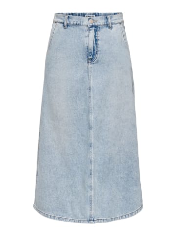 ONLY Jeansrock in Light Blue Denim