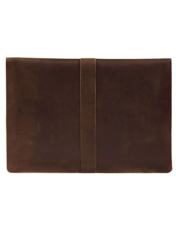 Buckle & Seam Aspen Laptophülle Leder 33 cm in brown