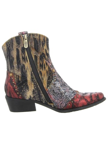 LAURA VITA Klassische Stiefelette in bordeaux