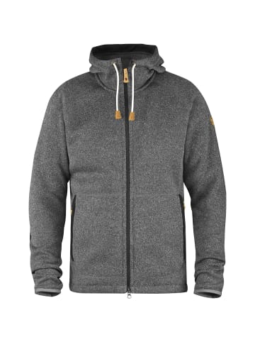 FJÄLLRÄVEN Fleecejacke Övik Fleece Hoodie M in Dunkelgrau