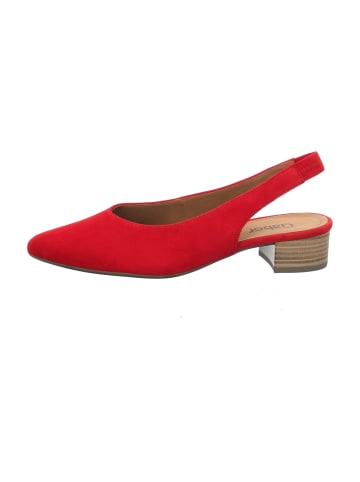 Gabor Slingpumps in Rot