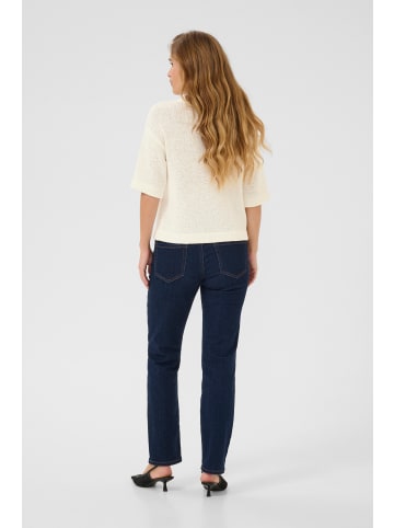 Kaffe Strickpullover KAsevita Baggy fit in Chalk