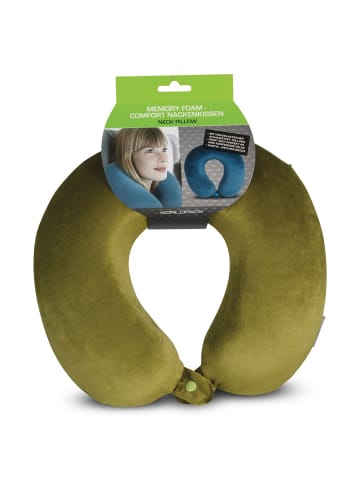 Worldpack Nackenkissen 30 cm in khaki