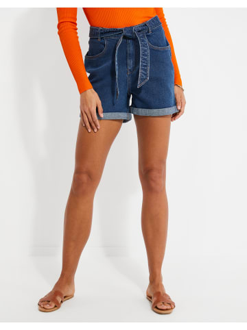 Threadbare Jeans-Shorts in Blau