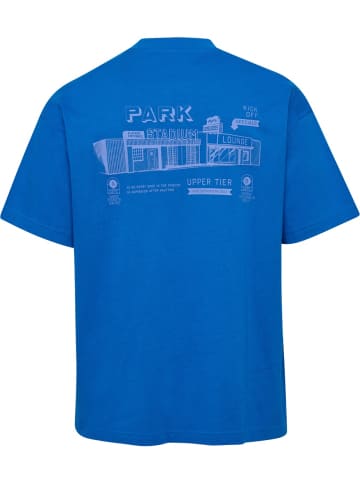 Hummel T-Shirt "Loose T-Shirt S/S Bees Stadium" in Blau