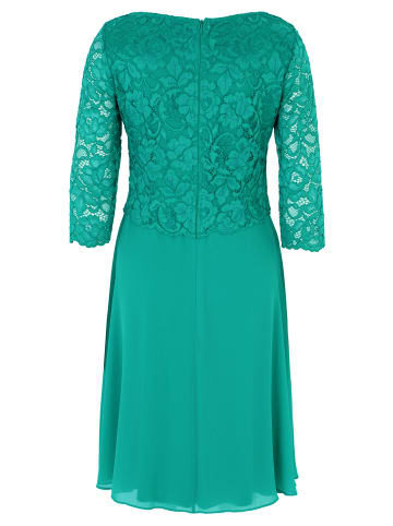 Vera Mont Cocktailkleid mit Spitze in Silky Green