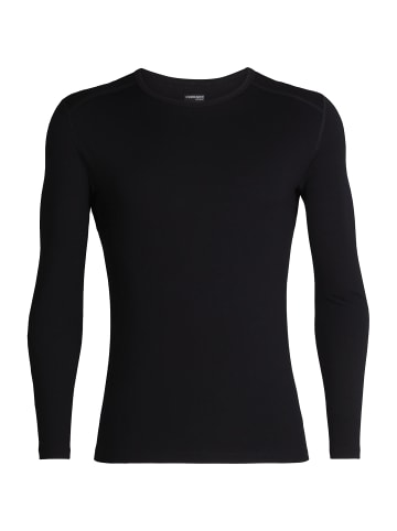 icebreaker Longsleeve 260 Tech Crewe in Schwarz