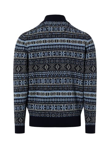 FYNCH-HATTON Pullover in marine hellblau - 0001