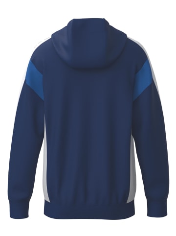 erima Herren Trainingsjacke mit Kapuze in new navy/weiss