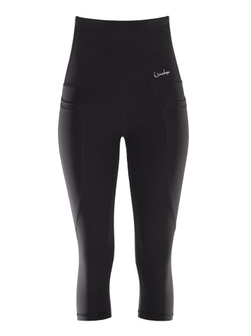 Winshape Functional Comfort High Waist 3/4-Tights HWL215C in schwarz
