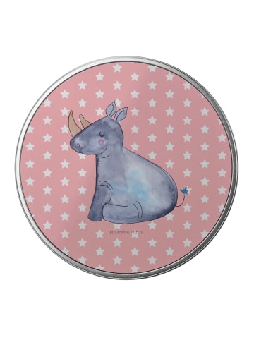 Mr. & Mrs. Panda Keksdose Einhorn Nashorn ohne Spruch in Rot Pastell