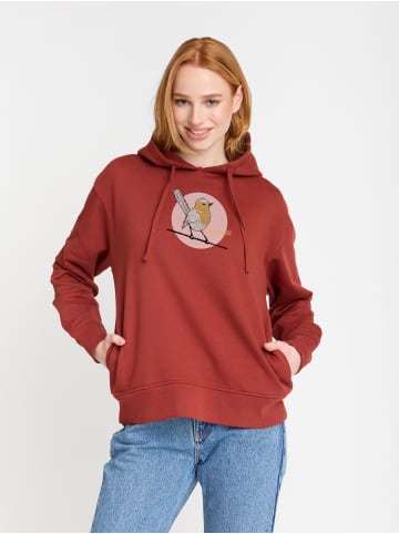 GreenBomb Sweatshirt Animal Koernerfreund in Red Berry