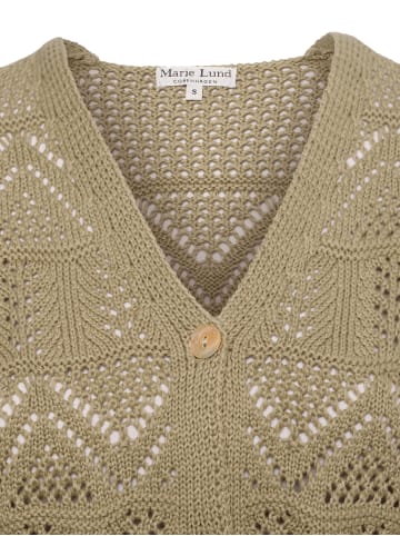 Marie Lund Strickjacke in lind - 0004