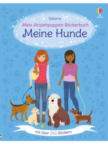 Usborn Papeterie/PBS - Mein Anziehpuppen-Stickerbuch: Meine Hunde