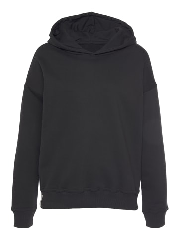 LASCANA Hoodie in schwarz